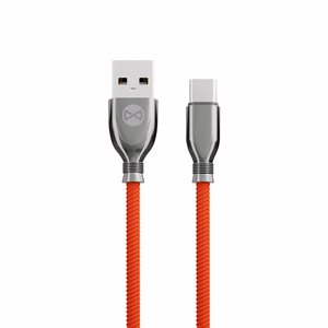 Forever Tornado кабель USB - USB-C 1,0 м 3A красный