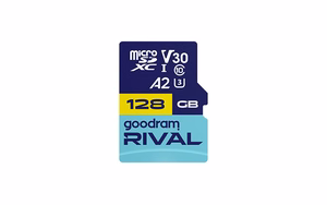 Goodram memory card Rival M2AA Micro SDXC 128GB UHS-I U3 A2 V30 170 / 120 MB/s