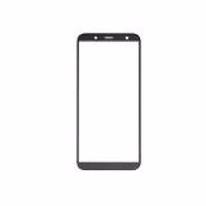 Внешнее стекло экрана для Samsung J600 J6 2018 чёрный HQ