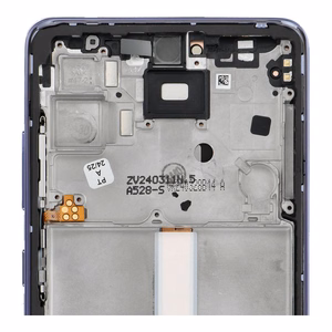 ServicePack LCD ekranas SAMSUNG A52S 5G A528B GH82-26861C Violetinė