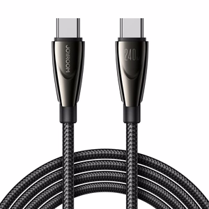 Joyroom Pioneer Series SA31-CC5 кабель USB-C USB-C 240W 1.2м - чёрный