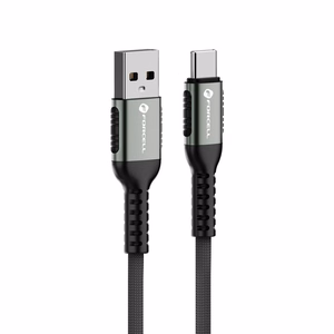 Кабель USB A to USB C Forcell F-Energy QC4.0 3A 66W Cafule 3 m C256 чёрный