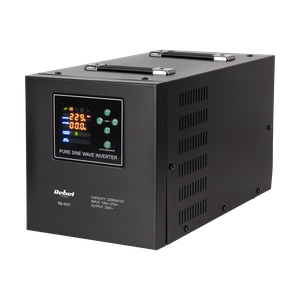 Rebel POWER-2200-LFP4 emergency power supply, pure sine wave inverter with charging, 12 V / 230 V, 2200 VA / 1600 W