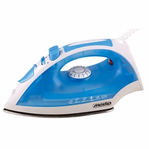 Mesko MS 5023 – 2,200 W corded iron, blue/white