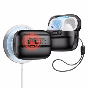 ESR Pulse Halolock чехол с MagSafe для Apple AirPods Pro 1/2 - чёрный
