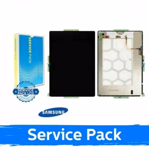 LCD Display Compatible With Samsung X610 / X616 Tab S9 FE Plus Black (Service Pack)