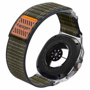 SPIGEN WBF1 dirželis SAMSUNG GALAXY WATCH 8 / CLASSIC (40 / 44 / 46 MM) žalias