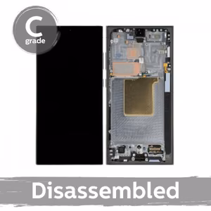 LCD Display Compatible With Samsung S928 S24 Ultra with frame / Titanium Yellow / (7.5/10 Used)