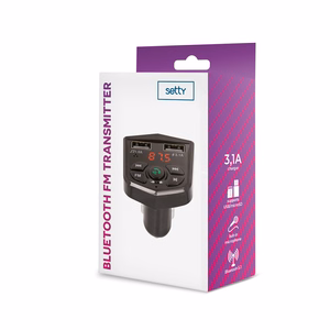 "Setty" FM "Bluetooth" siųstuvas TFM-03