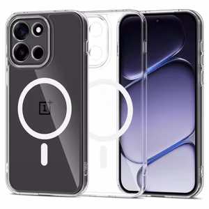 Tech-Protect FlexAir Hybrid MagSafe dėklas, skirtas OnePlus Nord 6 – skaidrus