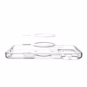Spigen Ultra Hybrid MagSafe deklas, skirtas iPhone 17 Pro Max - Skaidrus tamsiai melynas