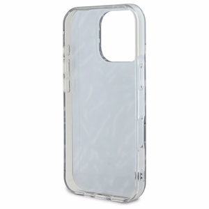 Karl Lagerfeld Zebra With Cord Dėklas telefonui iPhone 16 Pro Max - violetinis