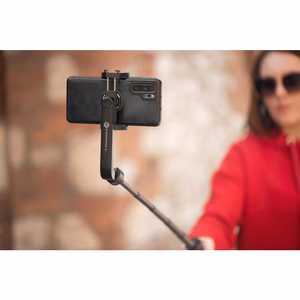 Asmenukių lazda + trikojis Forcell F-GRIP (S70M) (Bluetooth) juoda
