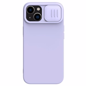 Чехол Nillkin CamShield Silky Magnetic Silicone Apple iPhone 14 Plus светло-фиолетовый
