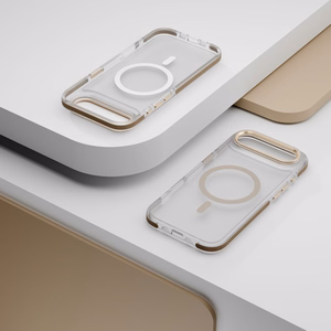Etteri Icy Mag dėklas telefonui iPhone 17 Air auksinis