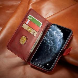Dėklas Wallet Case Samsung A336 A33 5G raudonas