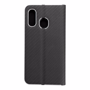 Flip case for Samsung A40 Luna Book Carbon black
