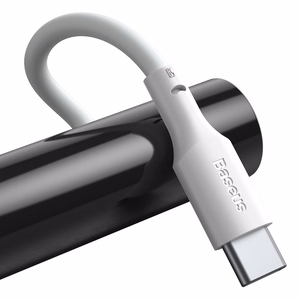 Kabelių rinkinys USB - USB Type-C, 2 vnt., Power Delivery Quick Charge 40W 5A, 1,5 m, baltas