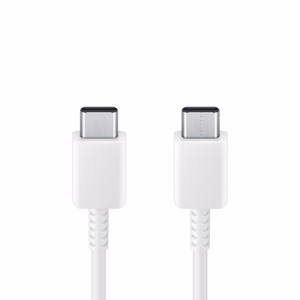 Samsung кабель USB-C - USB-C 3A 480Mbps 1.8m белый (EP-DX310JWEGEU)