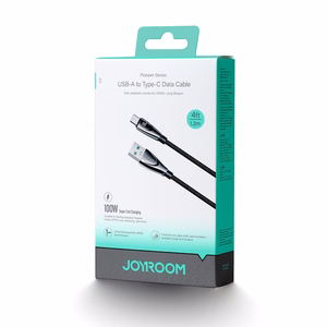 Кабель USB Joyroom SA31-AC6 USB-C 100W 1.2м чёрный