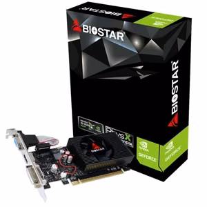 BIOSTAR NVIDIA GeForce GT 730 700 MHz 2 GB GDDR3 128 bit PCI Express 2.0 Active VN7313THX1 (Graphics Card)