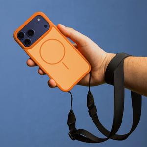 Frame Thin Mag dėklas for iPhone 11 oranžinis
