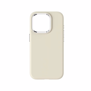 Dėklas skirtas iPhone 15 PRO Forcell F-Protect Frame Premium suderinamas su Magsafe senovinė balta