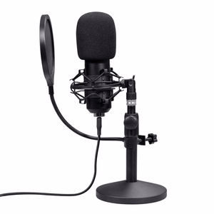 Trust GXT 269 Emita II juodas studijos mikrofonas