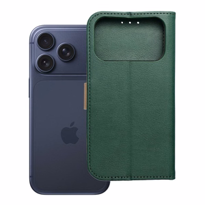 Чехол-книжка для iPhone 17 / 18 Split Book зеленый и золотой