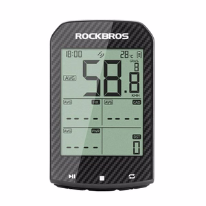 Rockbros M1Pro Bluetooth GPS Bike Computer IPX6 - Black
