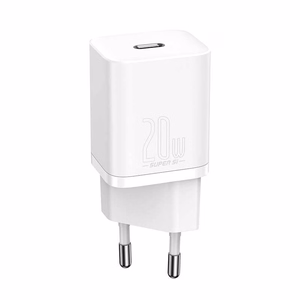 Charger Baseus Super Si 20W USB-C white CCSUP-B02