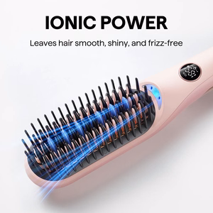 Plaukų formavimo šukos Wavytalk SteamBrush Pro rožinės