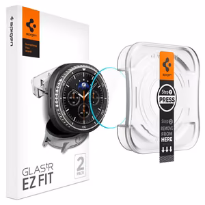 Spigen Glas.TR ”Ez-Fit” grūdintas stiklas Samsung Galaxy Watch 8 46mm - skaidrus