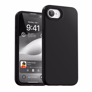 Case Mercury Pure Magsafe Silicon Case Apple iPhone 16e/17e black