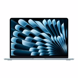 Apple MDHJ4KS/A – MacBook Air 13.6 col., M5, 10 branduolių CPU / 10 branduolių GPU, 16 GB / 1 TB SSD, švediška klaviatūra, dangaus mėlyna, Wi-Fi 802.11ax, Bluetooth 6.0