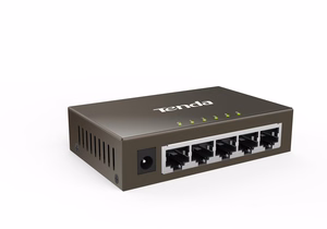 Tenda TEG1005D tinklo komutatorius Ne-valdomas Gigabit Ethernet (10/100/1000) Pilka