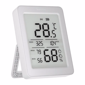 SONOFF ZigBee SNZB-02DR2 temperatūros ir drėgmės jutiklis, 2 vnt.