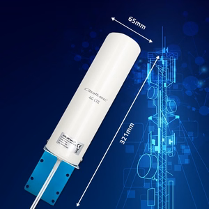 Qoltec 57044 4G LTE DUAL antena | 5dBi | įvairiakryptis | lauke