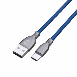Forever Tornado кабель USB - USB-C 1,0 м 3A тёмно-синий