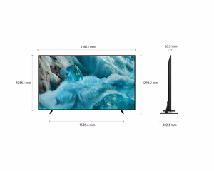 Samsung Q7F QE98Q7FAAUXXH televizorius 2,49 m (98") 4K Ultra HD Smart TV „Wi-Fi“ Juoda