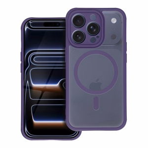 Чехол для Samsung S26 Ultra Full Matte Mag Cover совместимый с MagSafe фиолетовый
