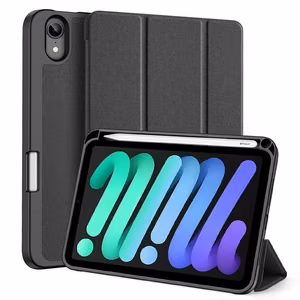 DUX DUCIS чехол DOMO складной с отделением для стилуса для iPad mini 7/6 чёрный