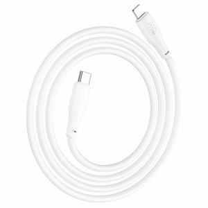 Кабель Hoco X93 60W USB-C на USB-C 1.0m белый
