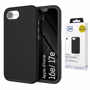 3mk Fortis MagCase для iPhone 16e / 17e — чёрный
