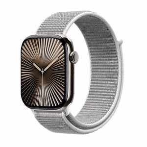 Crong Nylon Apple Watch sport band, 44/45/46/49 mm, silver grey