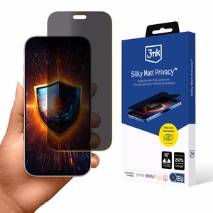 Apple iPhone 18 Pro - 3mk Silky Matt Privacy