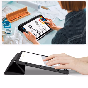 Tech-Protect SC Pen Case for Samsung Galaxy Tab S8 Ultra / S9 Ultra / S10 Ultra / S11 Ultra 14.6 - Black