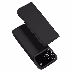 Чехол-кошелёк Dux Ducis Skin Pro для iPhone 17 Pro чёрный