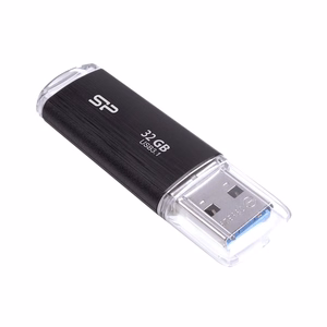 Silicon Power Blaze B02 32 GB A tipo USB 3.2 Gen 1 (3.1 Gen 1) atmintinė Juoda