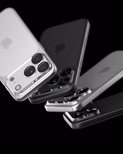Ringke Camera Full Cover apsauginis grūdintas stiklas kamerai, 2 vnt. komplektas, skirtas iPhone 18 Pro, juodas